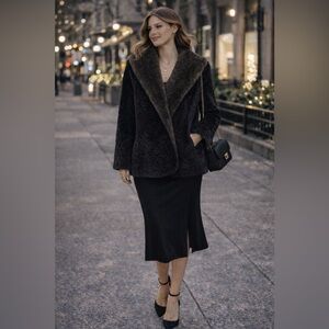 Elegant Boore Styled by Fairmoor - Persian Lamb Fur Coat